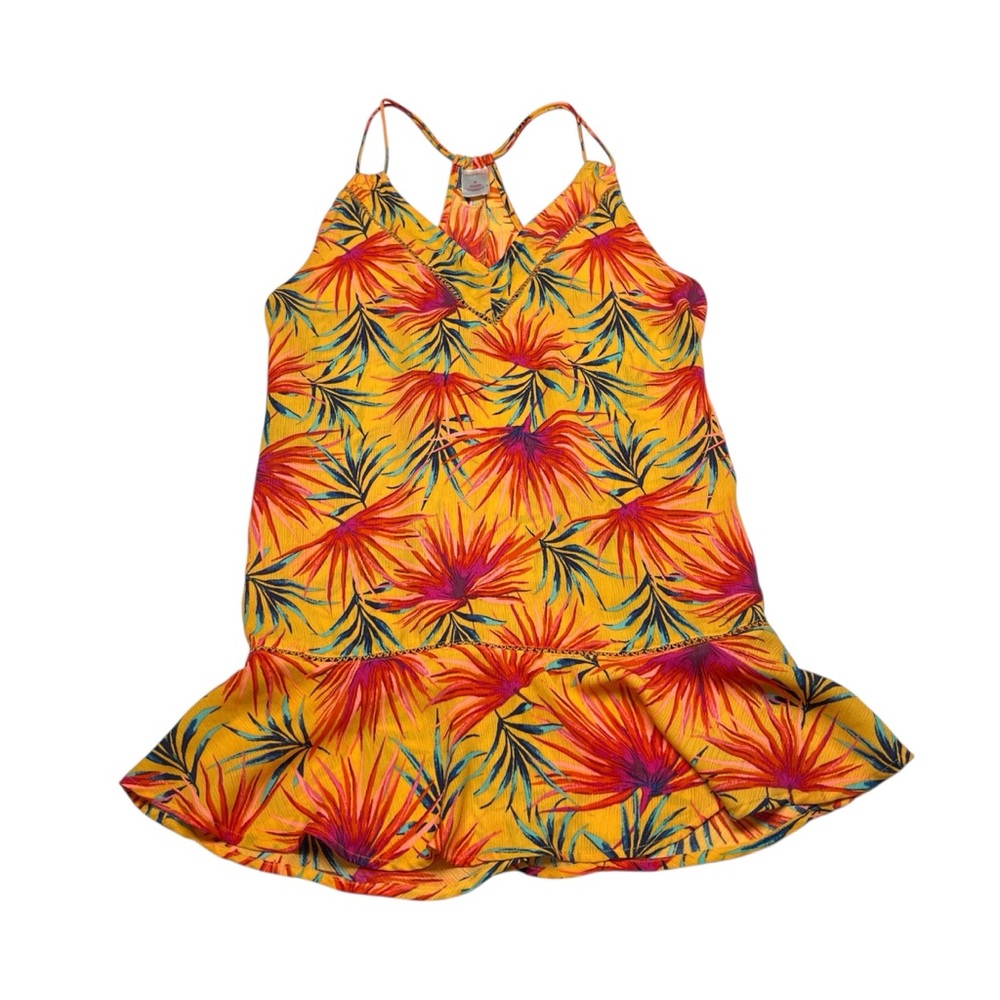 Tropical Yellow Sun Dress